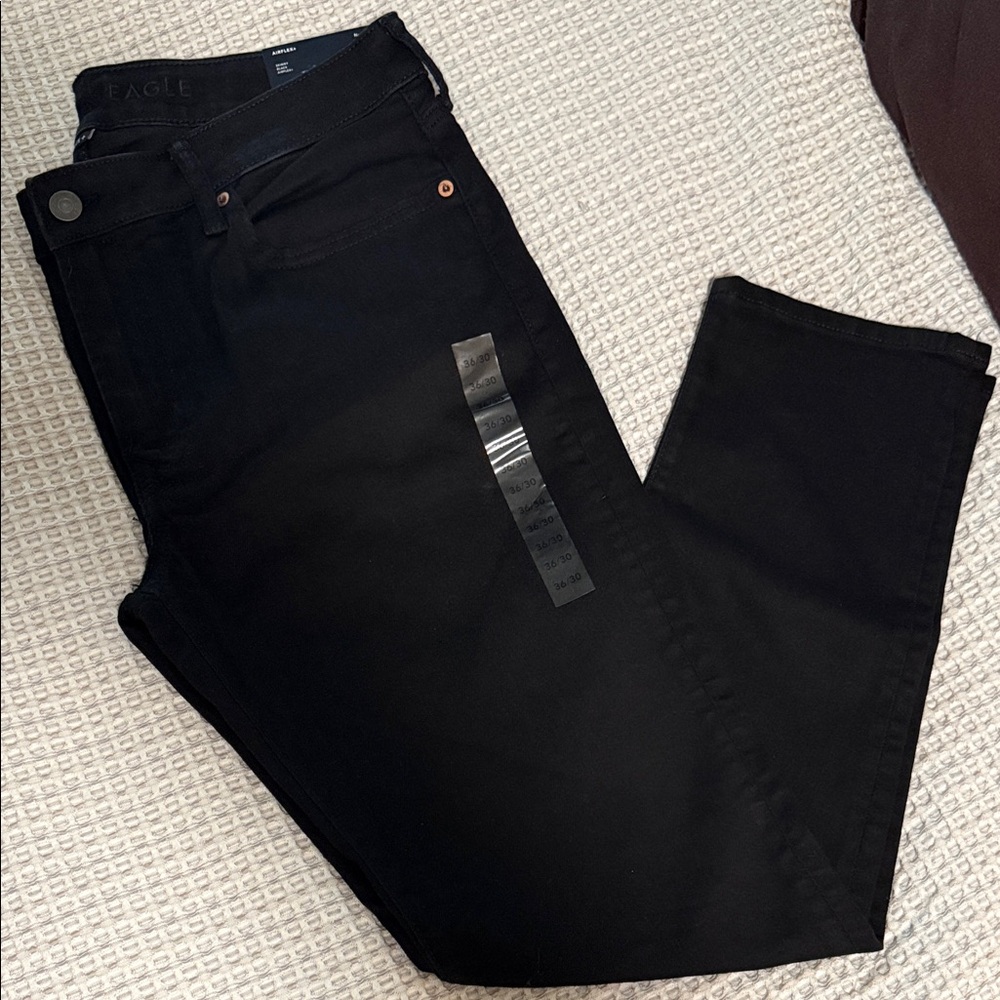 American Eagle Outfitters Black Skinny Jeans - Modern Taper